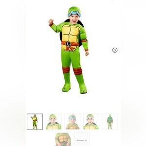 Ninja turtles costume 4T